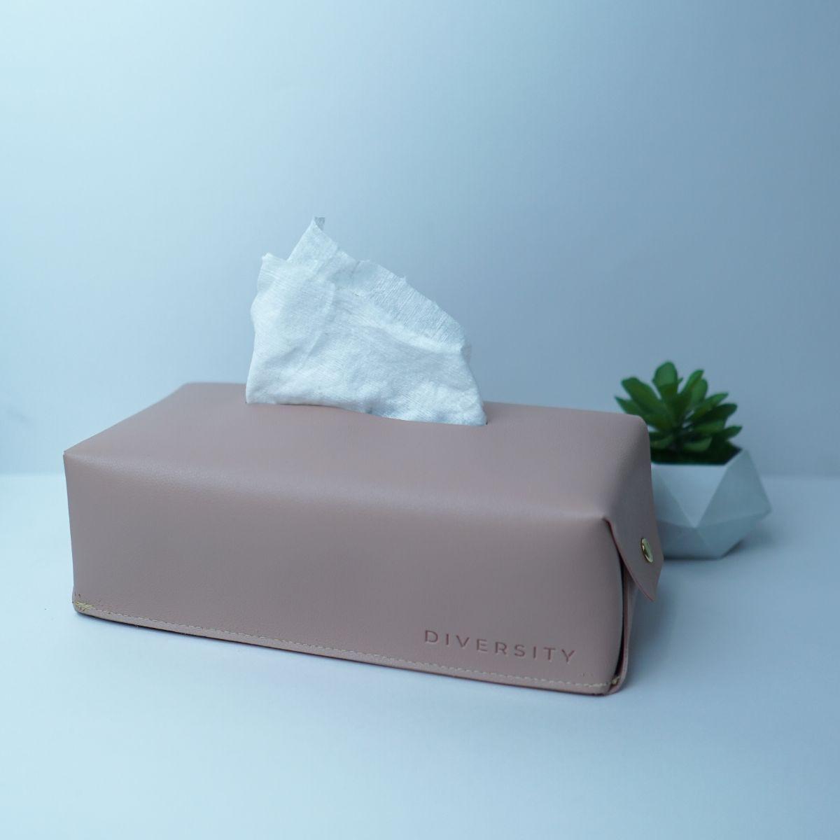 PU Leather Tissue Box