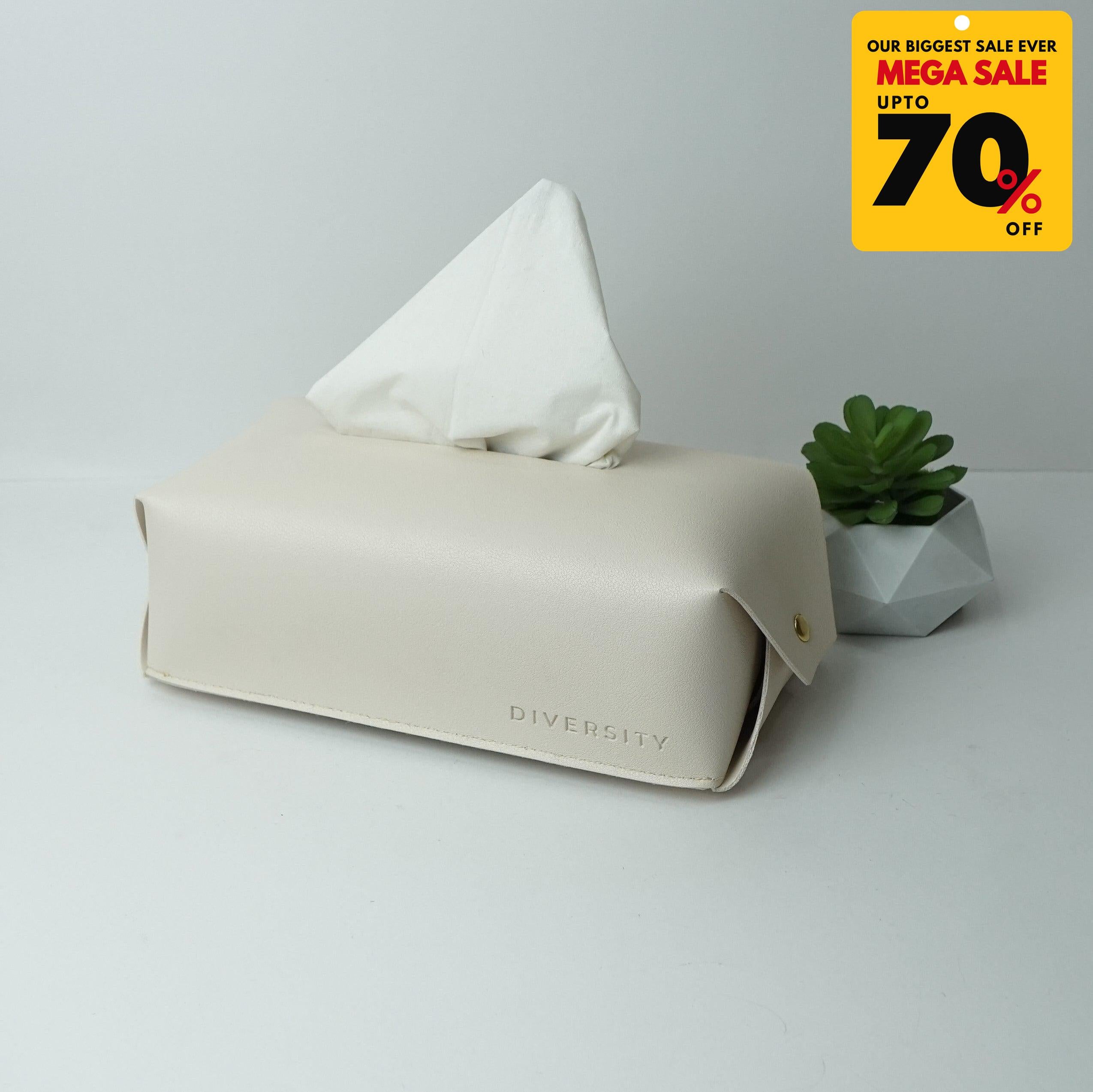 PU Leather Tissue Box-DIVERSITY