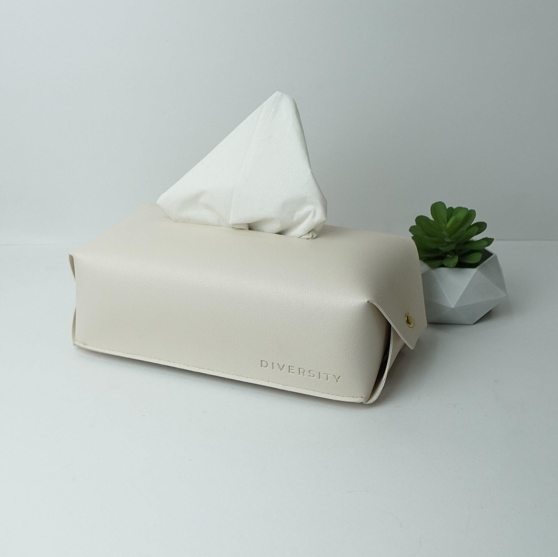 PU Leather Tissue Box