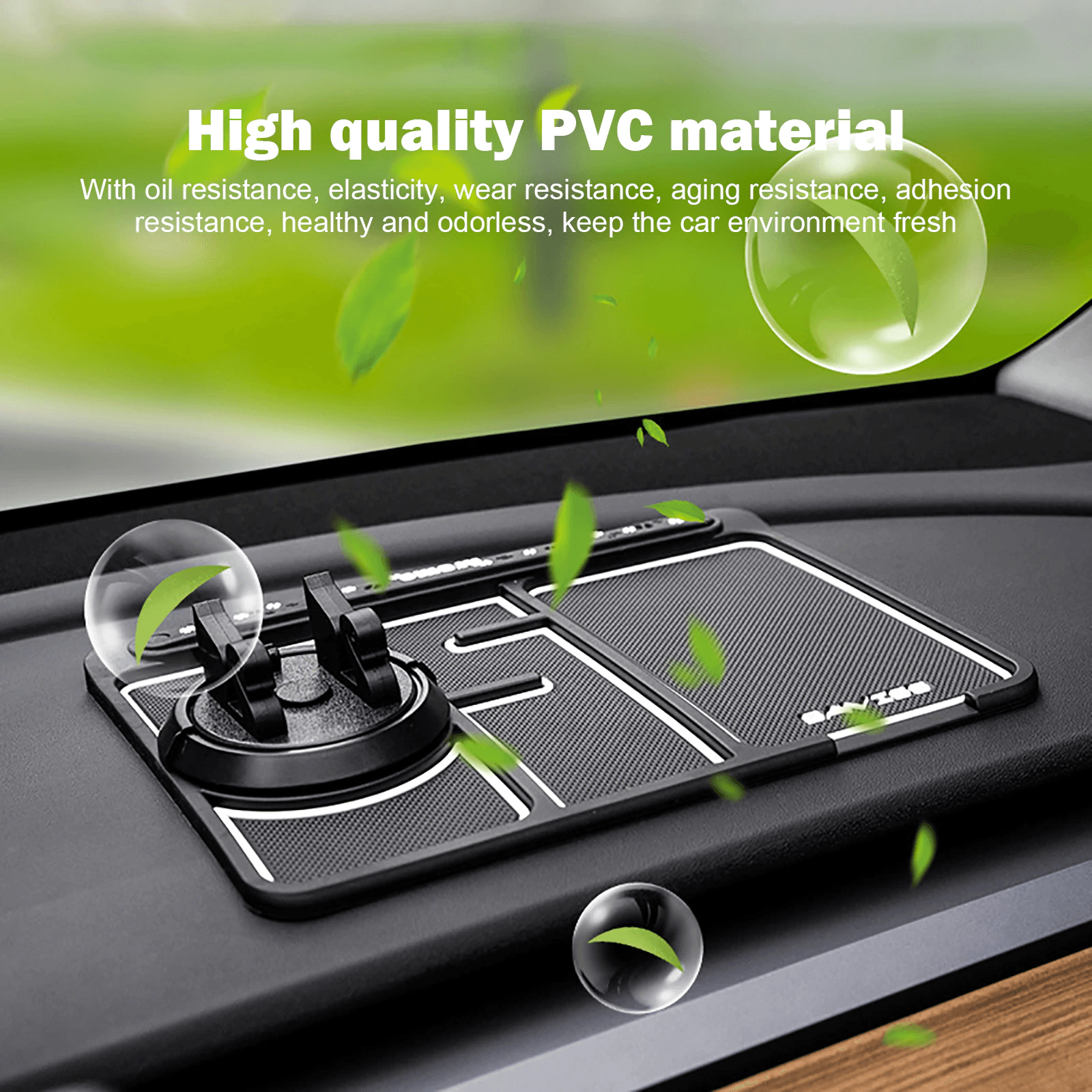 Anti Slip Luminous Car Dashboard Mat - DIVERSITY