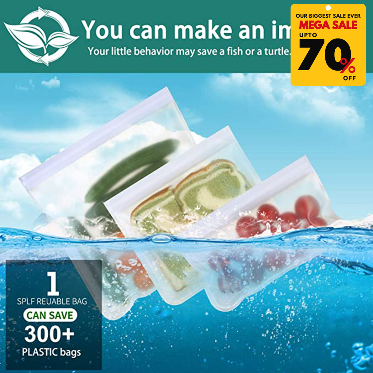 Reusable Food Storage Bags-DIVERSITY