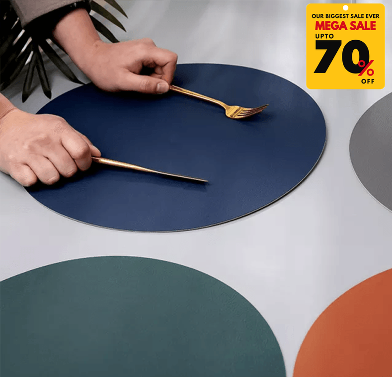 Faux Leather Placemats - DIVERSITY