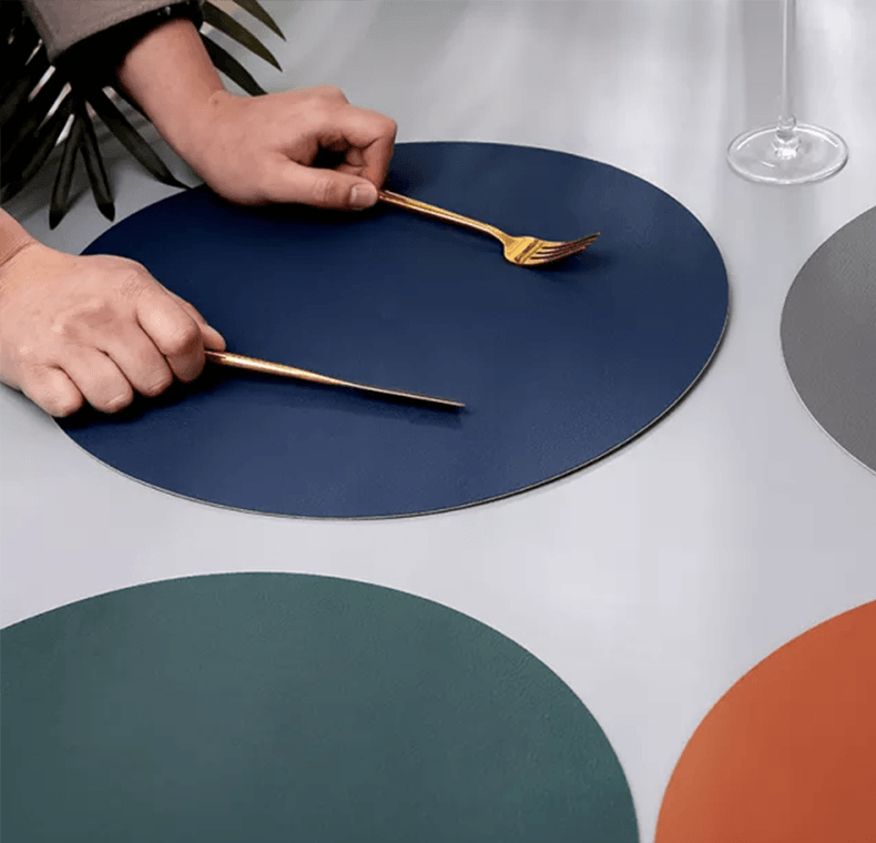 Faux Leather Placemats - DIVERSITY