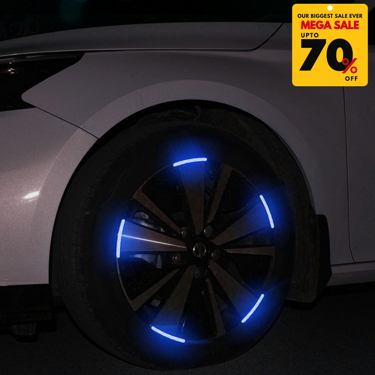 Reflective Rim Sticker & Luminous Valve Cap-DIVERSITY