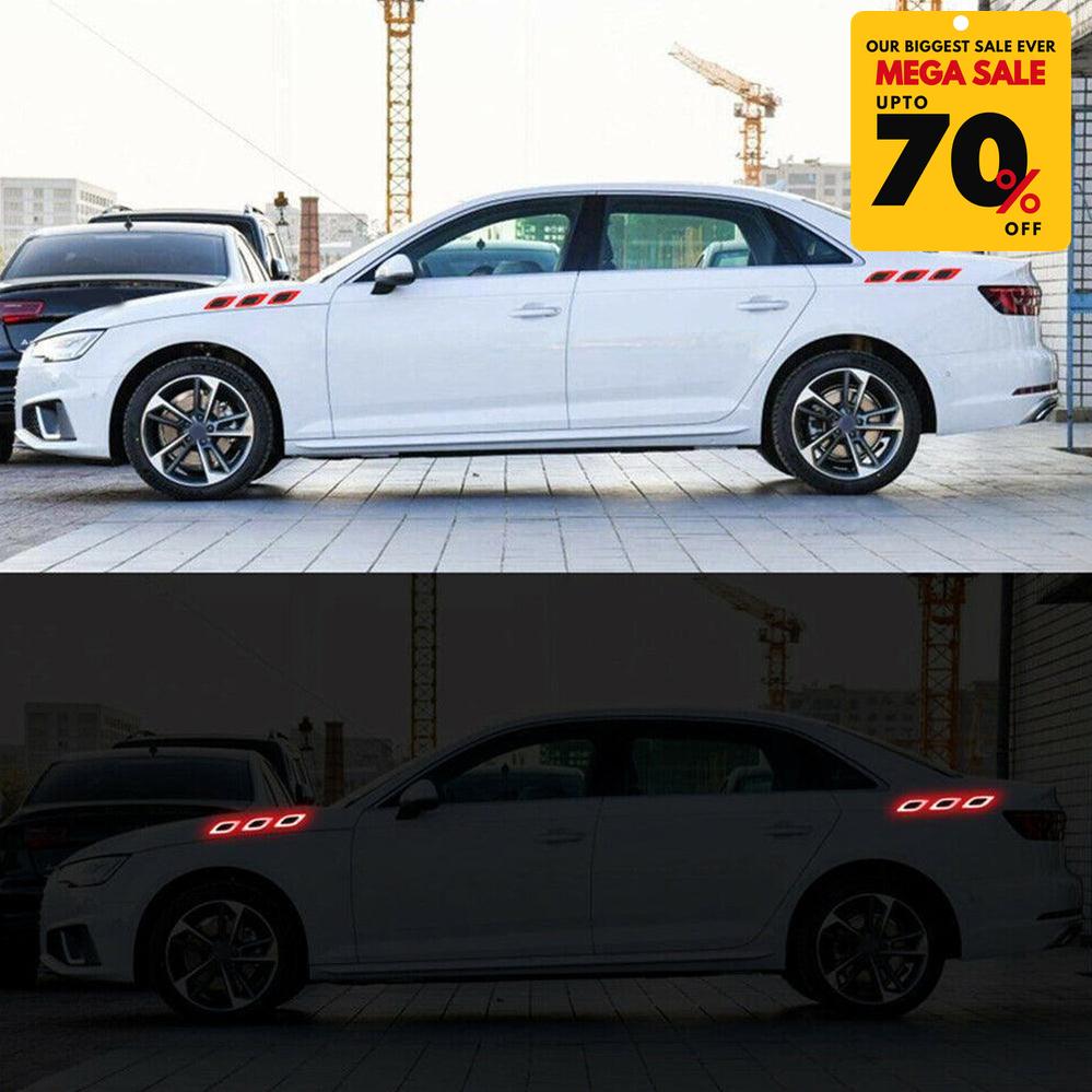 Reflective 6 PCS Car Sticker - DIVERSITY