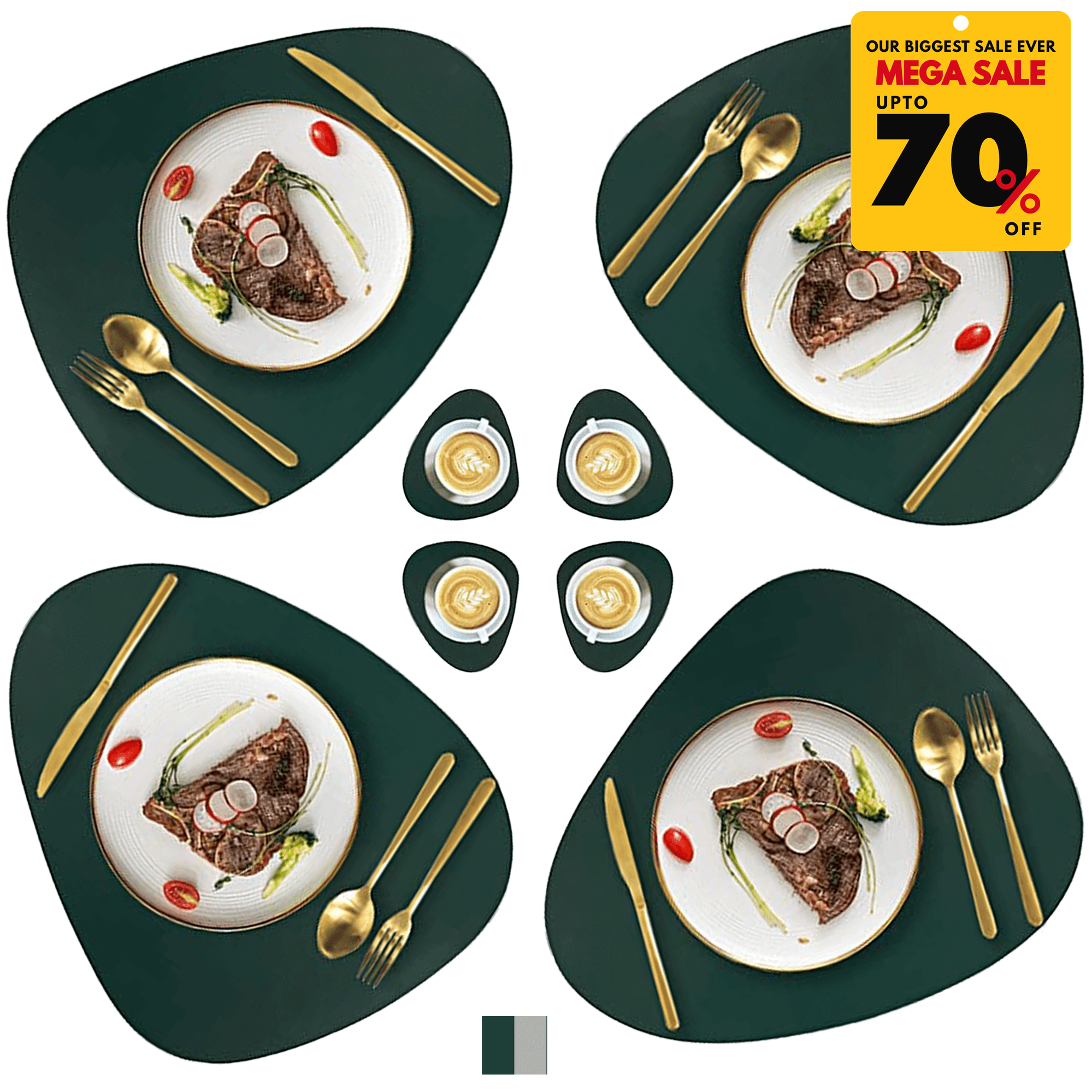 Faux Leather Placemats - DIVERSITY