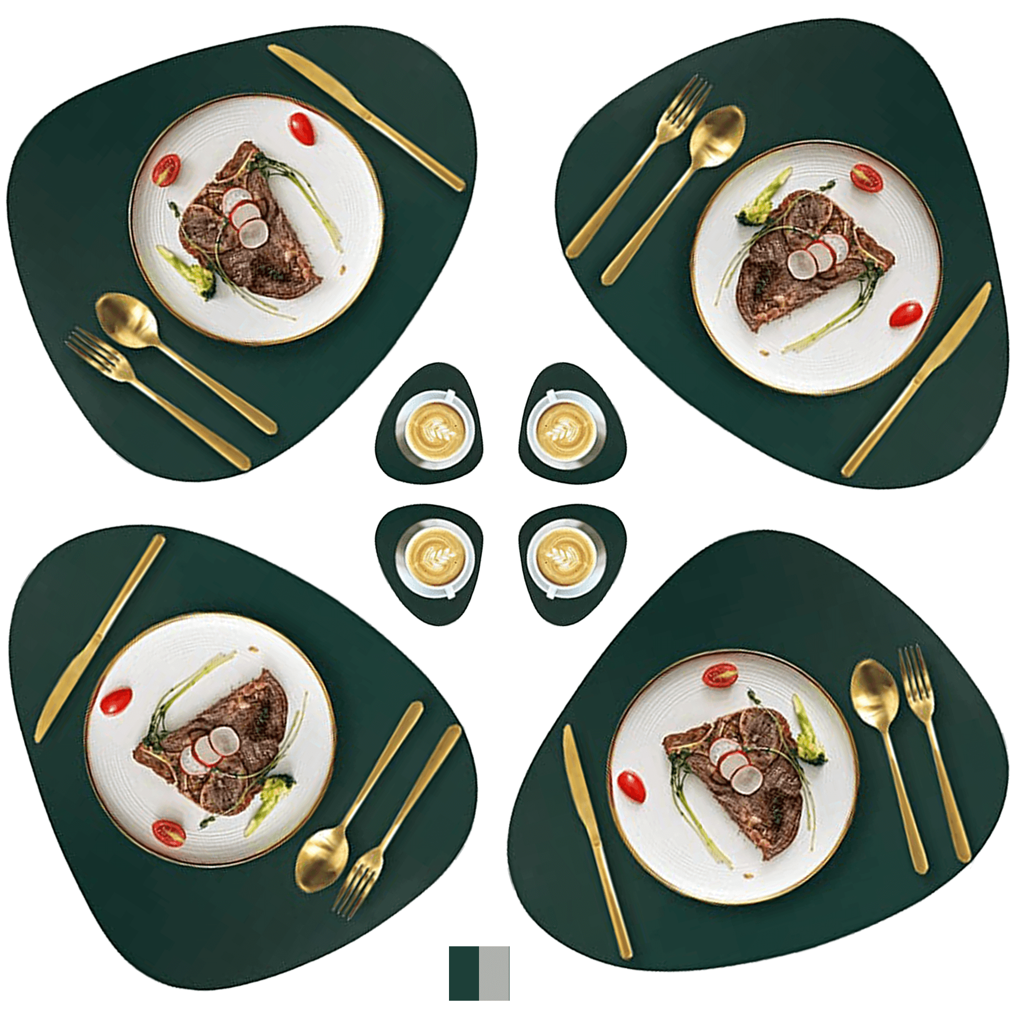 Faux Leather Placemats - DIVERSITY