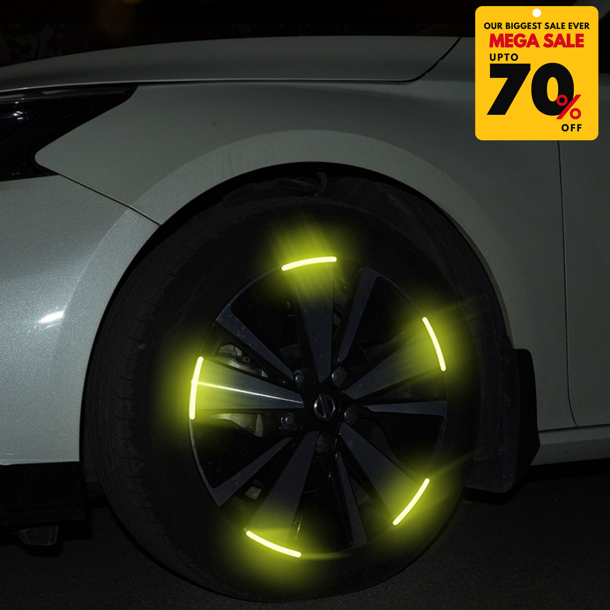 Reflective Rim Sticker & Luminous Valve Cap-DIVERSITY