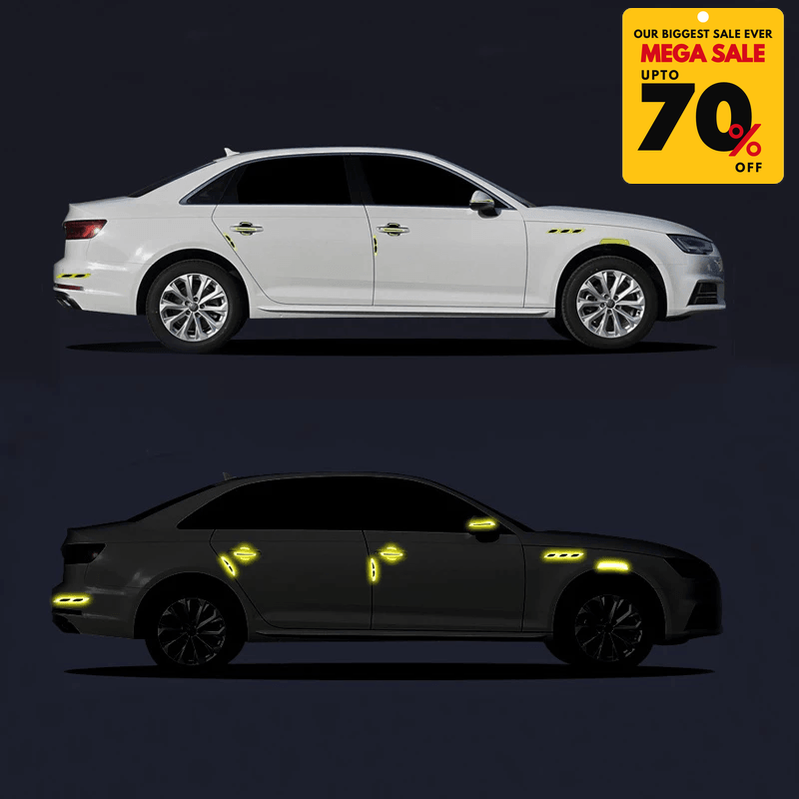 Reflective 6 PCS Car Sticker - DIVERSITY