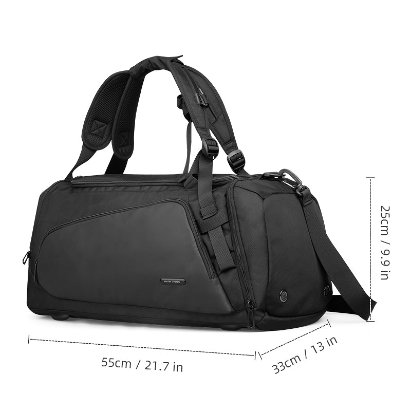 MARK RYDEN - Worksman Duffel Bag - Black