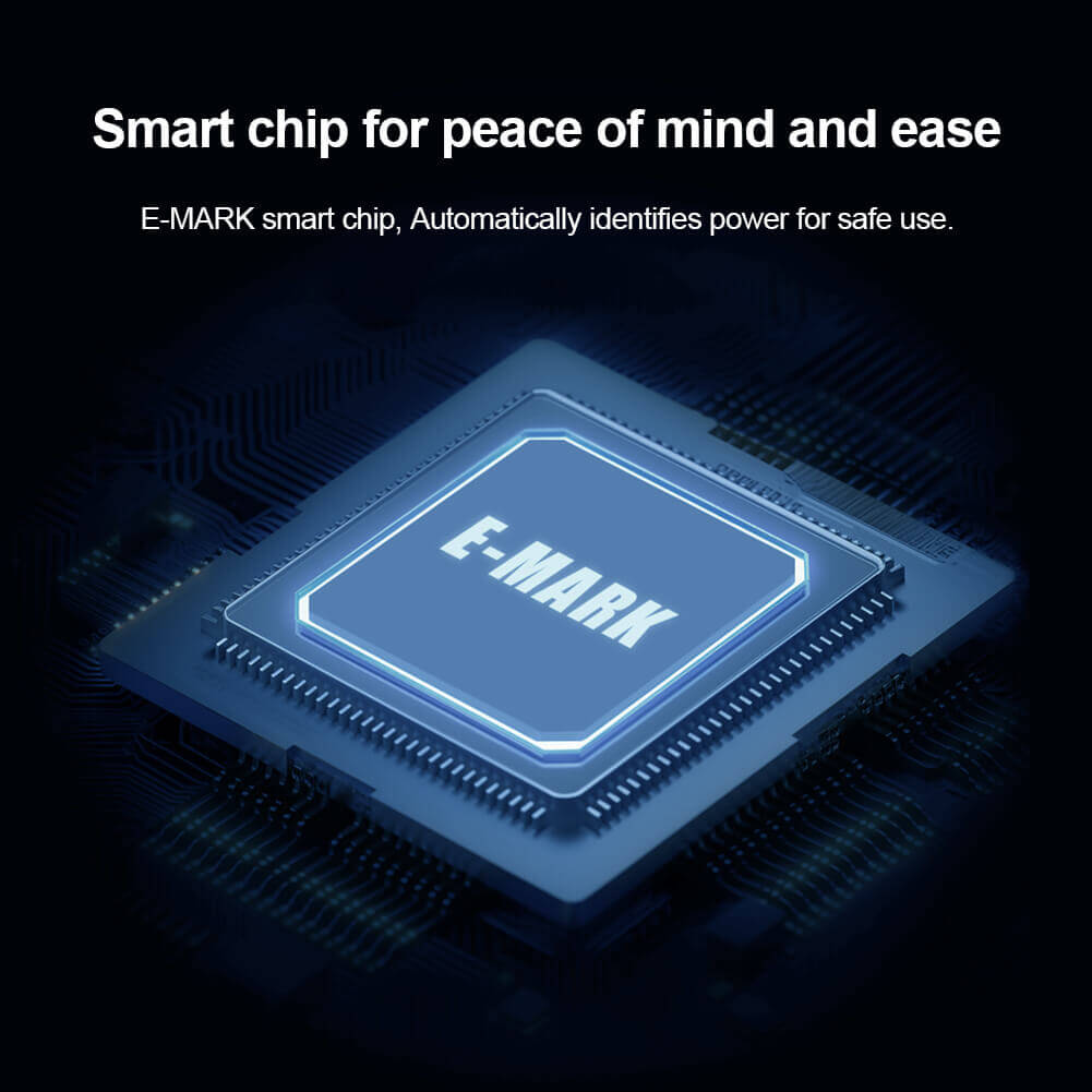 NILLKIN DualPower 2 in 1 Charging Cable Type-C to Type-C 100W & Lightning 27W