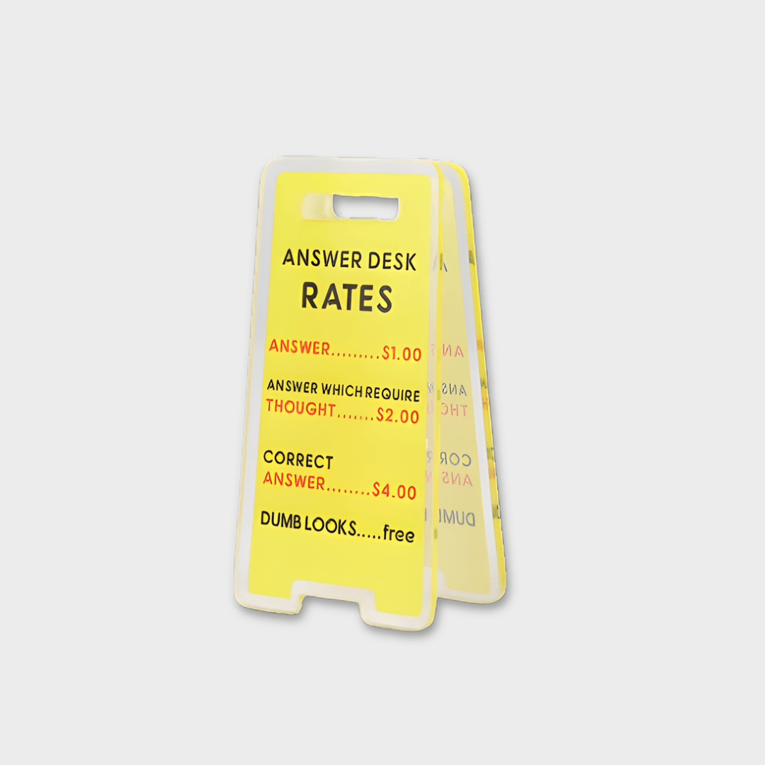 Funny Acrylic Desktop Signs