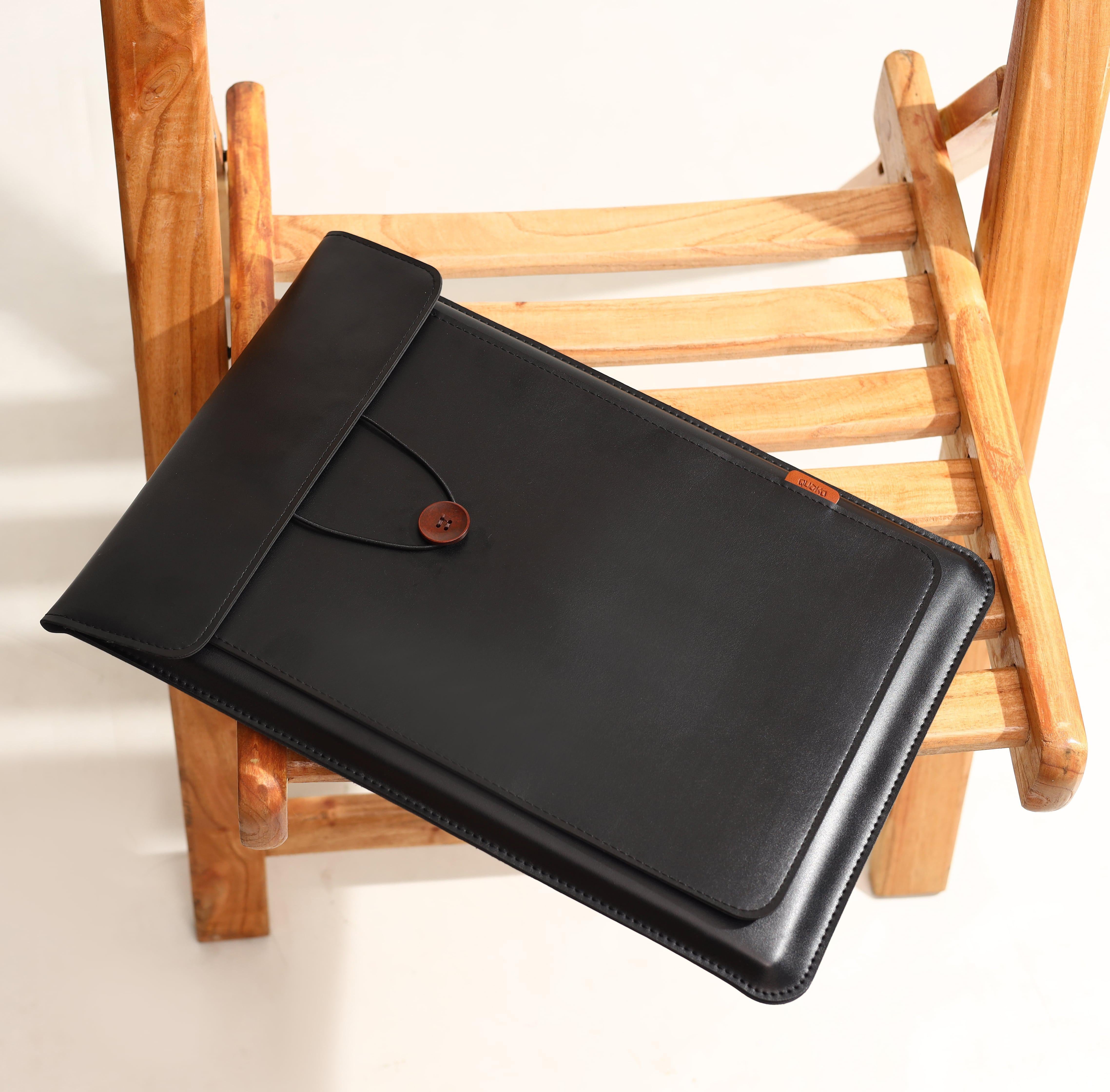 Modern Faux Leather Laptop Sleeve-DIVERSITY