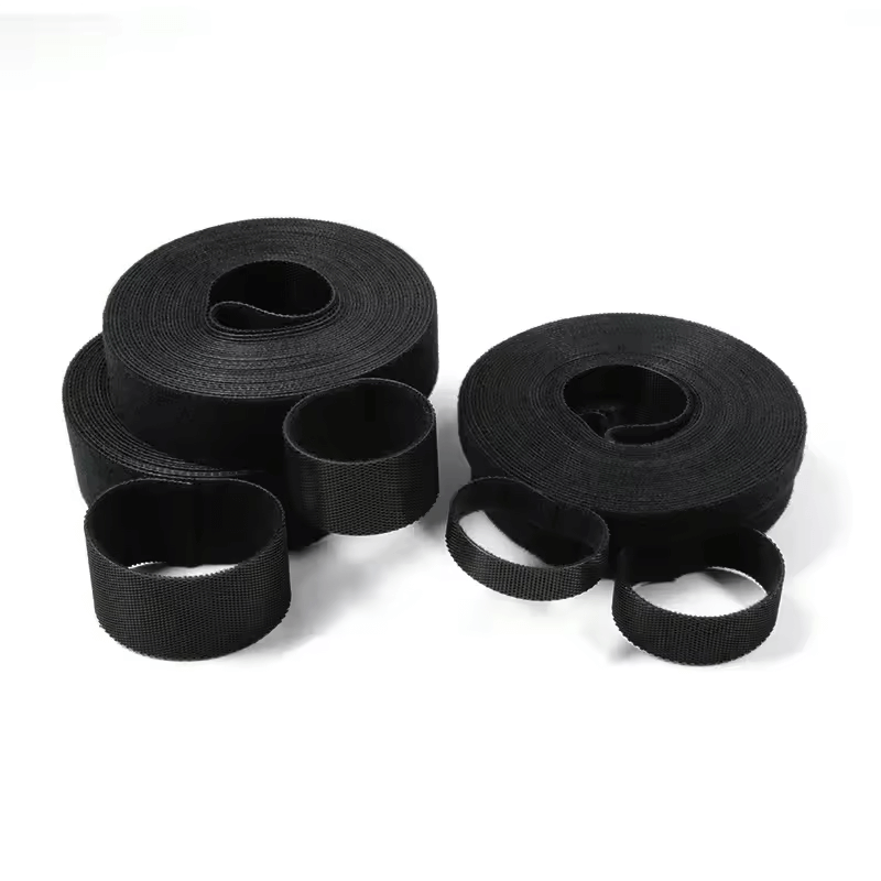 Reusable Neoprene Velcro Cable Tie Roll