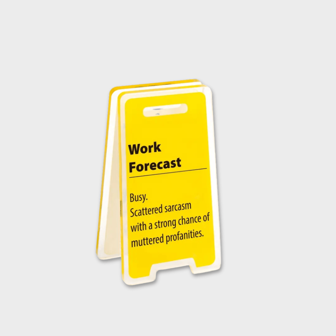 Funny Acrylic Desktop Signs