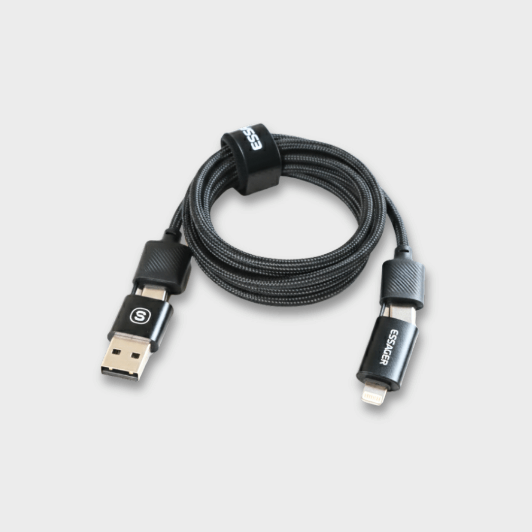 Essager 4-in-1 65W Convertible Cable