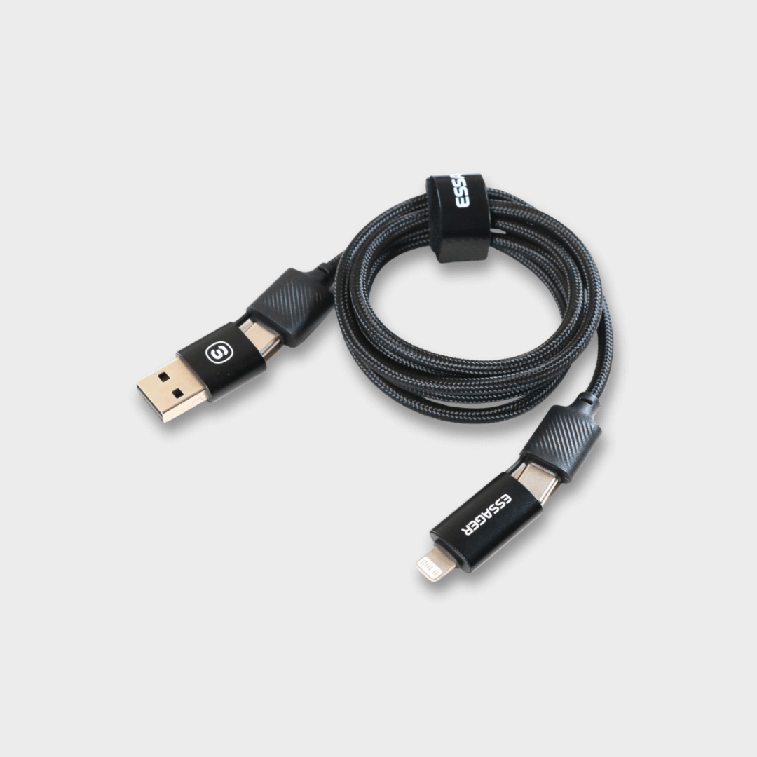 Essager 4-in-1 65W Convertible Cable