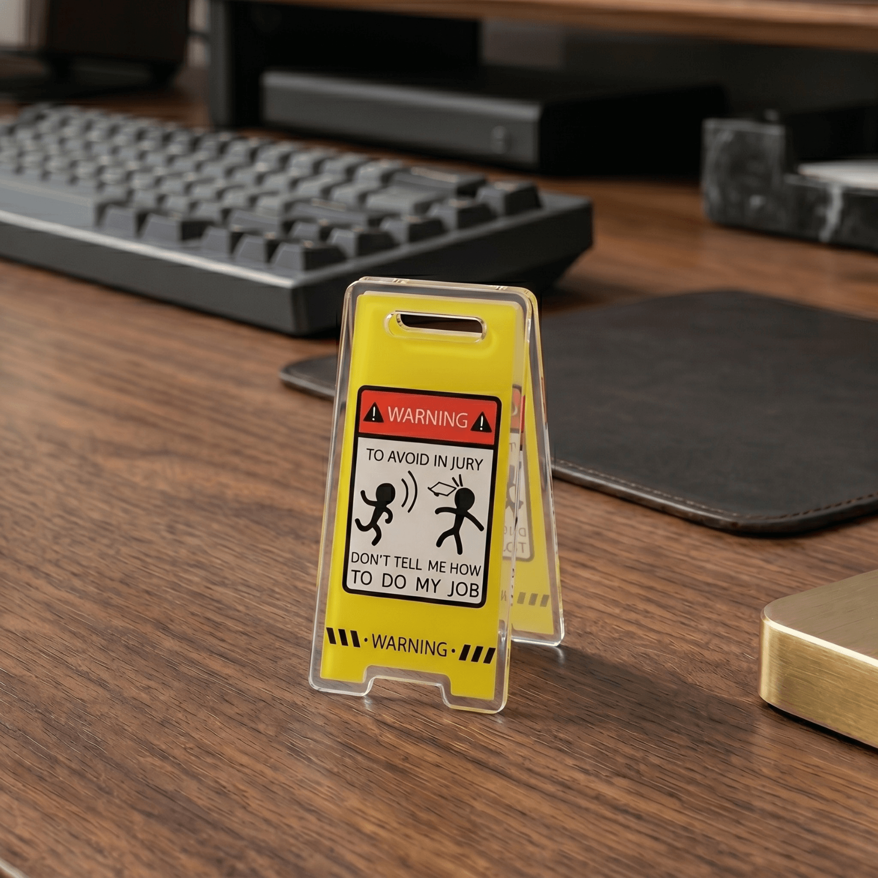 Funny Acrylic Desktop Signs