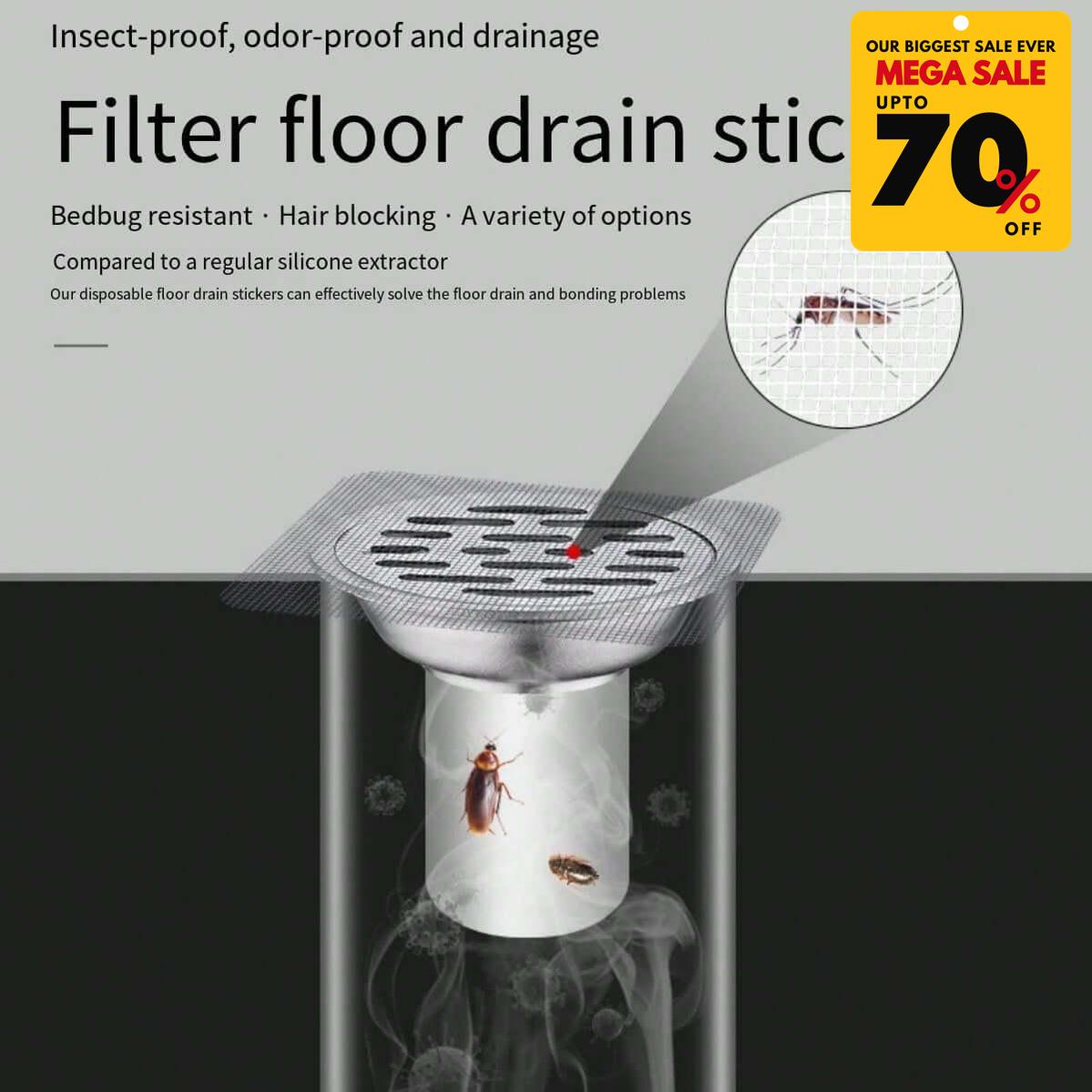 Disposable Floor Drain Stickers-DIVERSITY