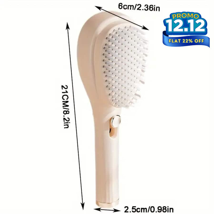 Retractable Self Cleaning Hair Brush-DIVERSITY