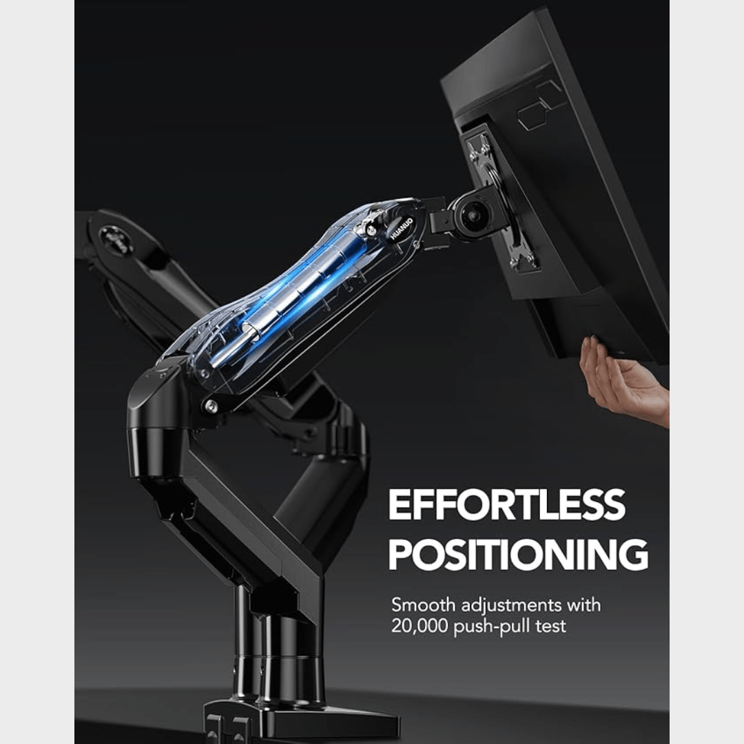 HUANUO FlowLift Dual Monitor Arms fro 13 to 32 Inch Screens