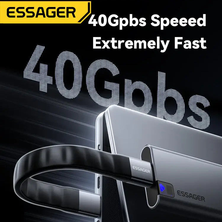 Essager 240W USB 4 Data Cable (Type C to C)