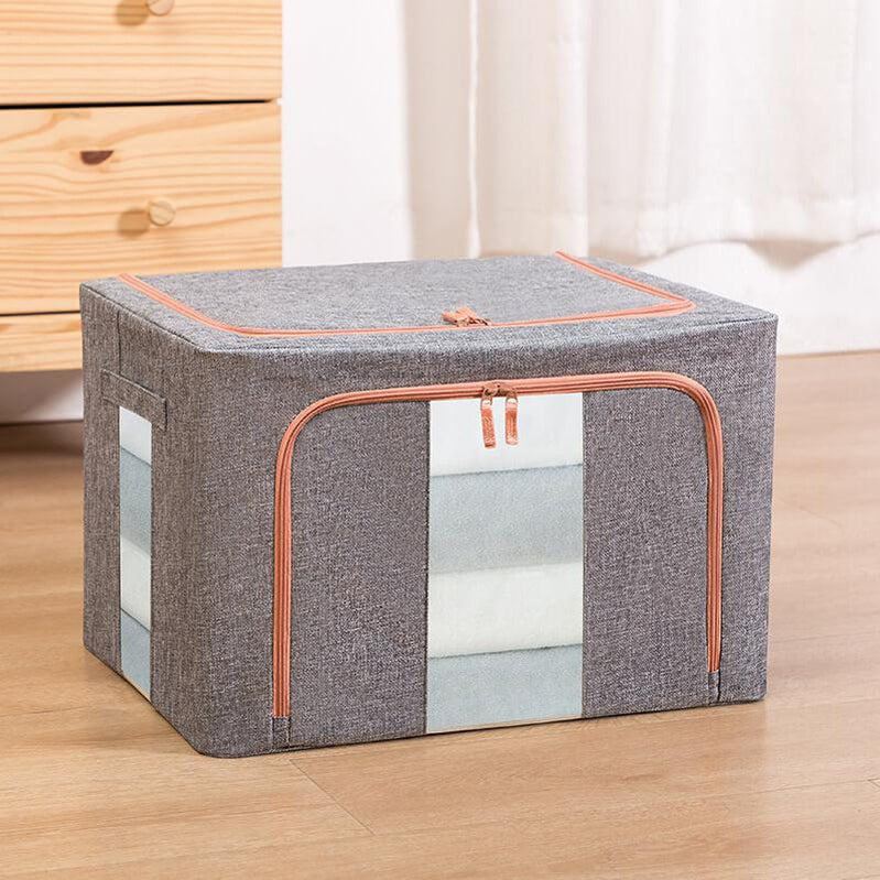 Large Capacity Storage Box With Metal Frame - Single-DIVERSITY