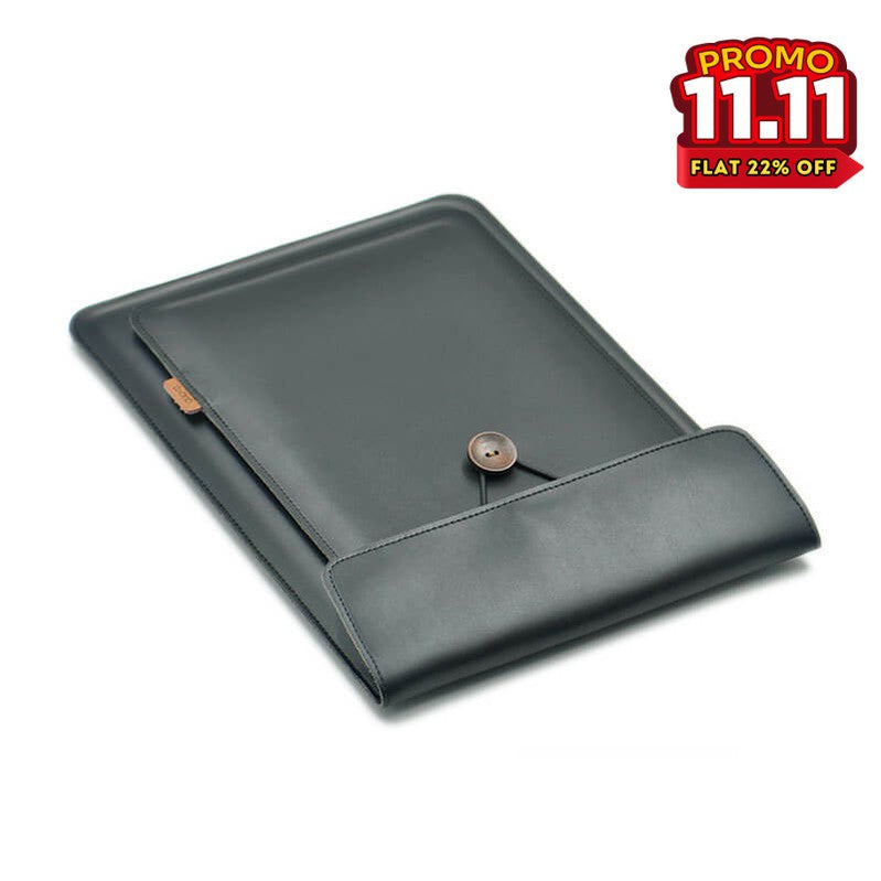 Modern Faux Leather Laptop Sleeve-DIVERSITY