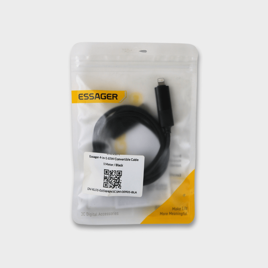 Essager 4-in-1 65W Convertible Cable