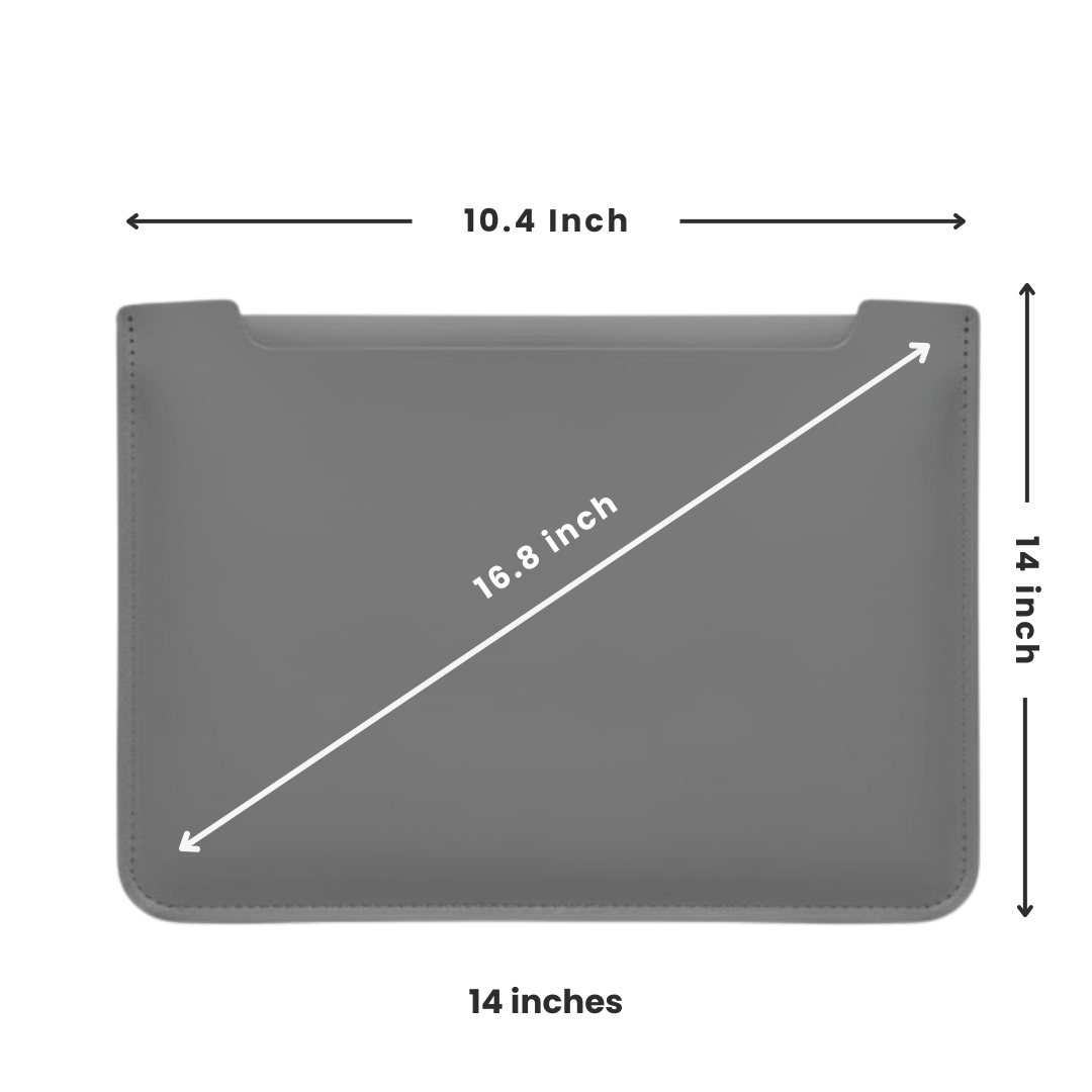 TAIKESEN Modern Design Laptop Sleeve - White