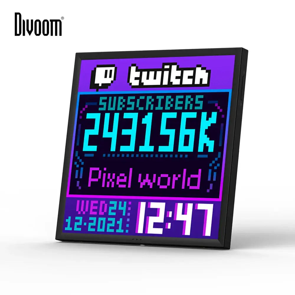 Divoom Pixoo64 Pixel Art LED Display