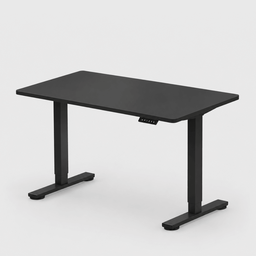 Flexispot EN1 - Single Motor Standing Desk With Black Top