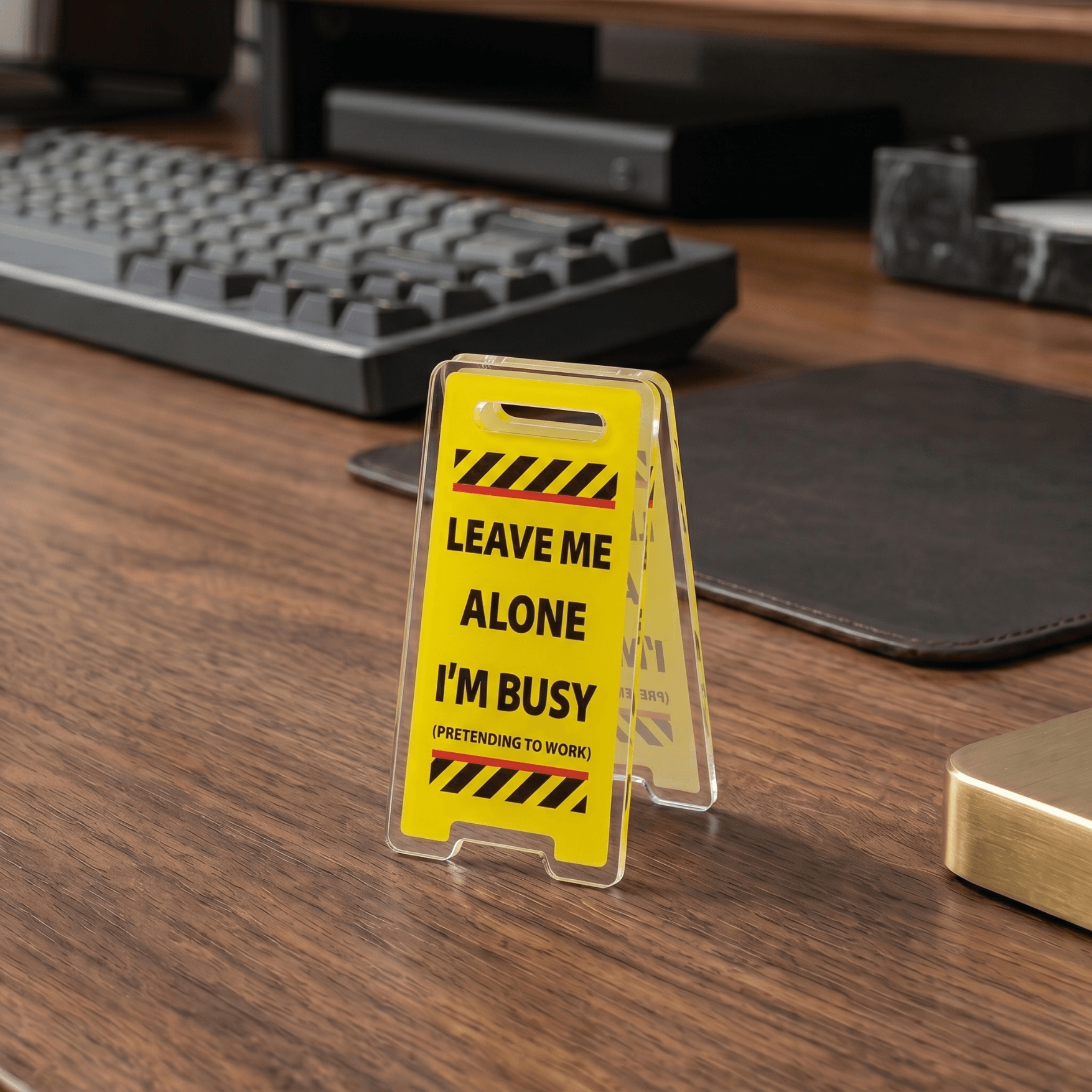 Funny Acrylic Desktop Signs