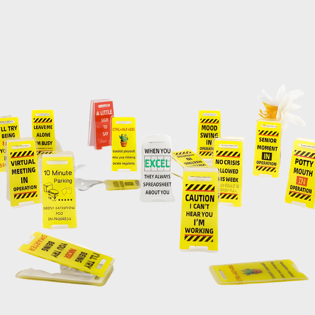 Funny Acrylic Desktop Signs