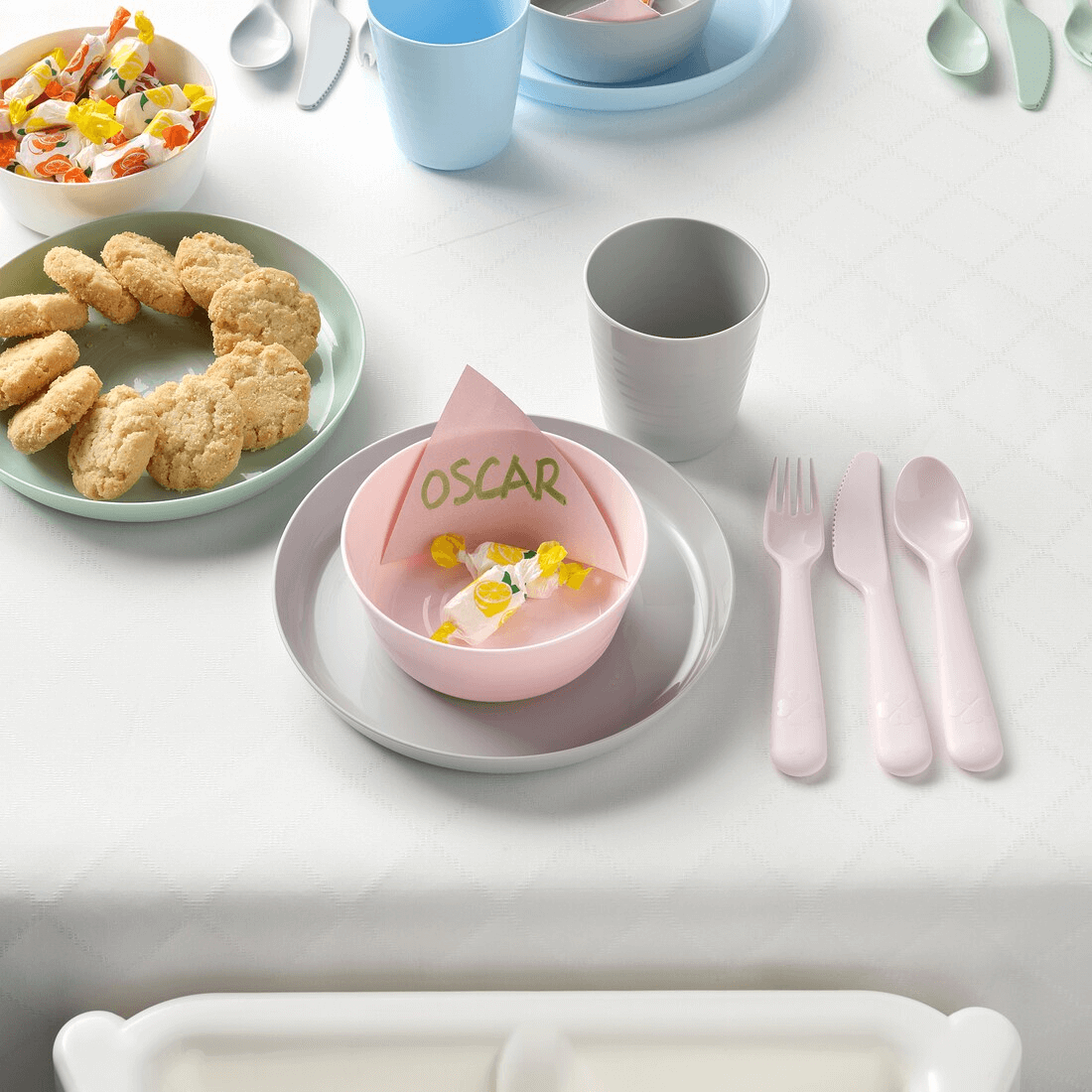 IKEA - Kids Plastic Plate Set
