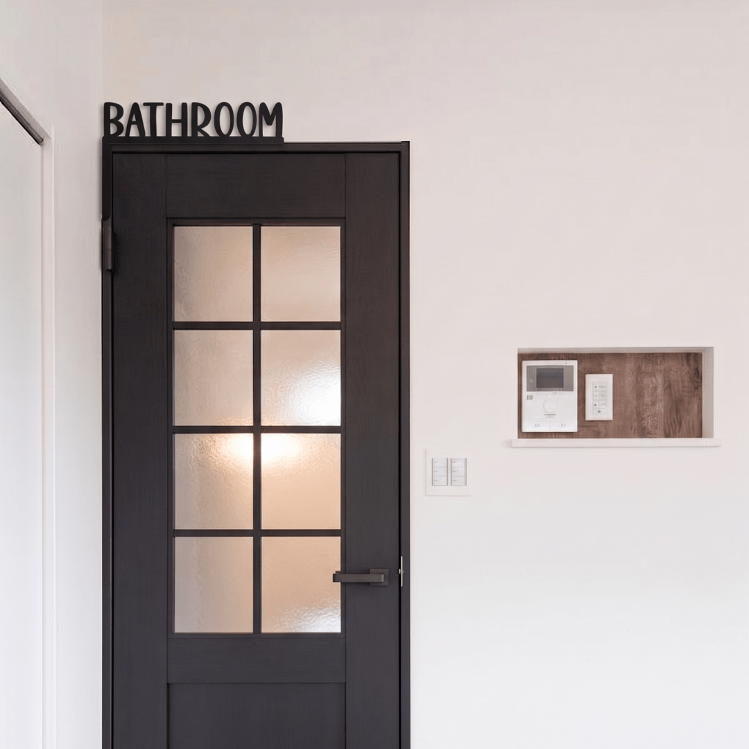 Wooden Door Topper Sign