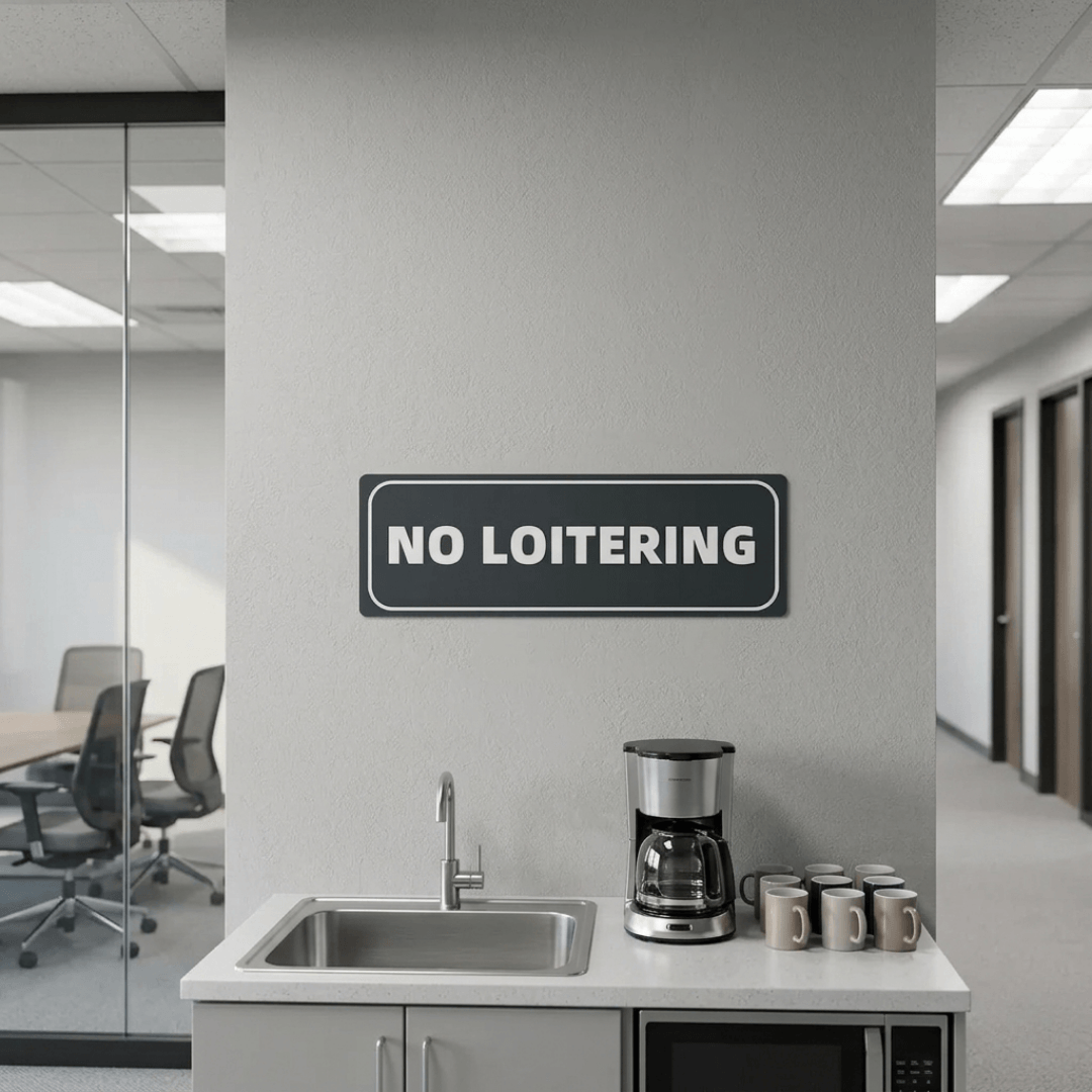 Office Door Sign Sticker
