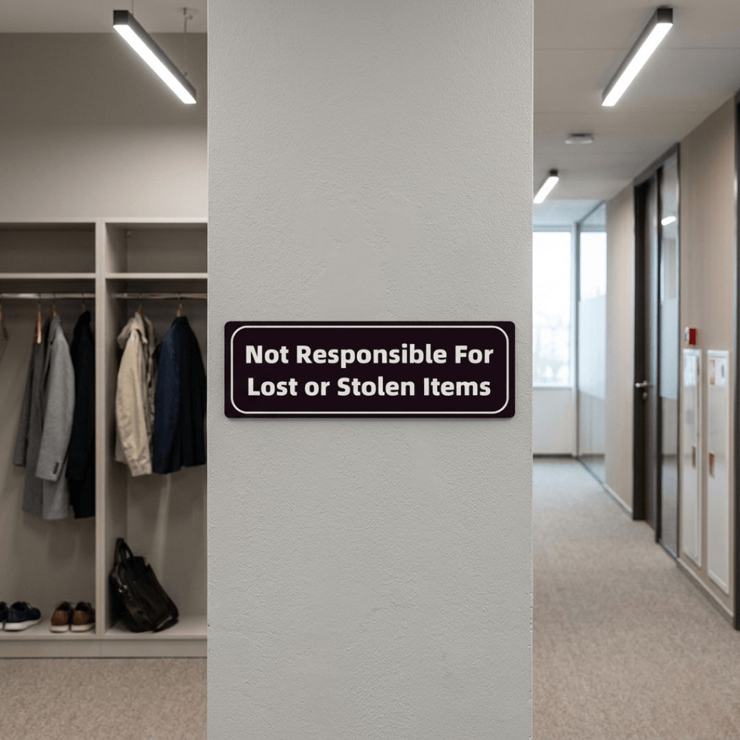 Office Door Sign Sticker