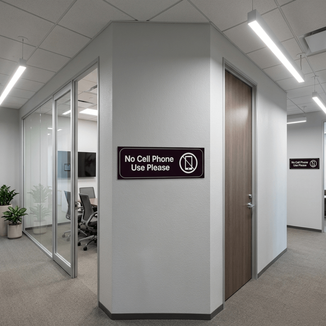 Office Door Sign Sticker