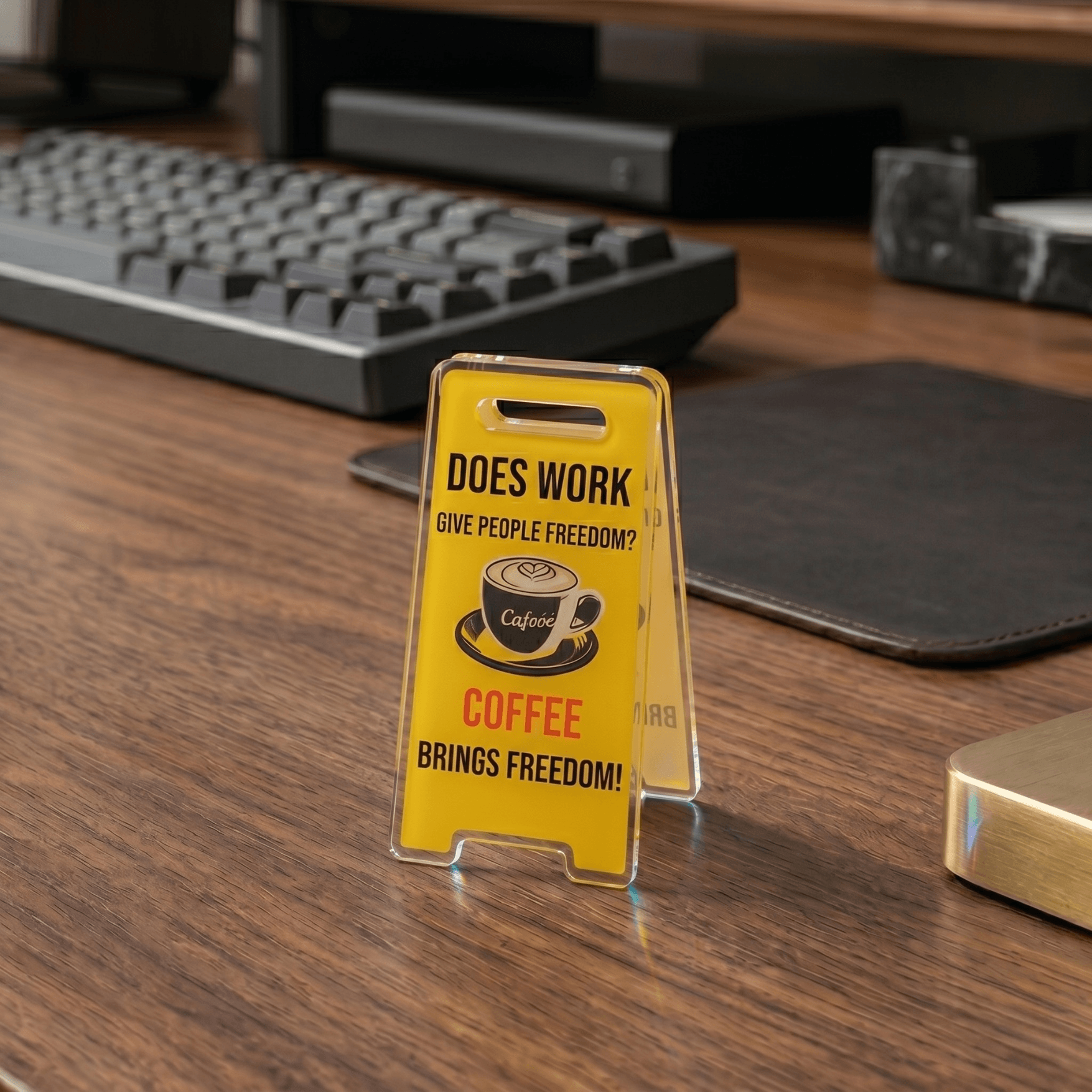 Funny Acrylic Desktop Signs