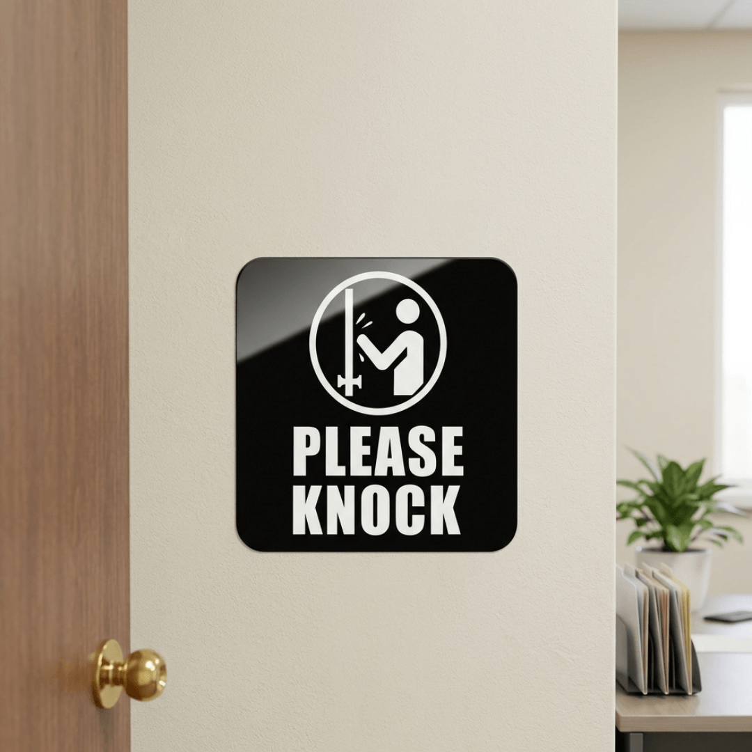 Office Wall Sign