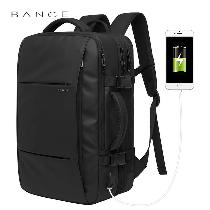 BANGE Digital Nomad Travel Backpack - Black