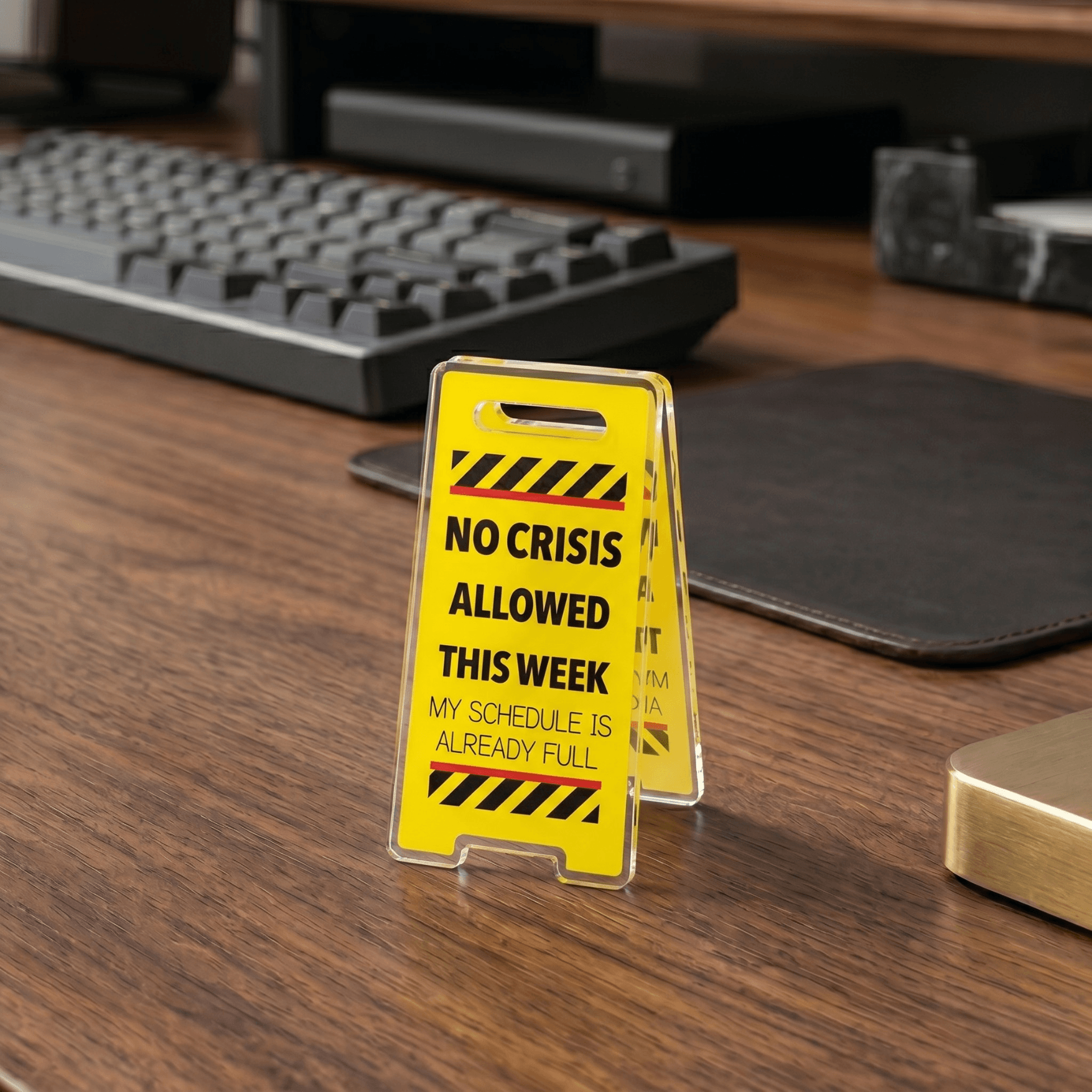 Funny Acrylic Desktop Signs