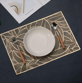 Golden Table Placemat - Set of 6