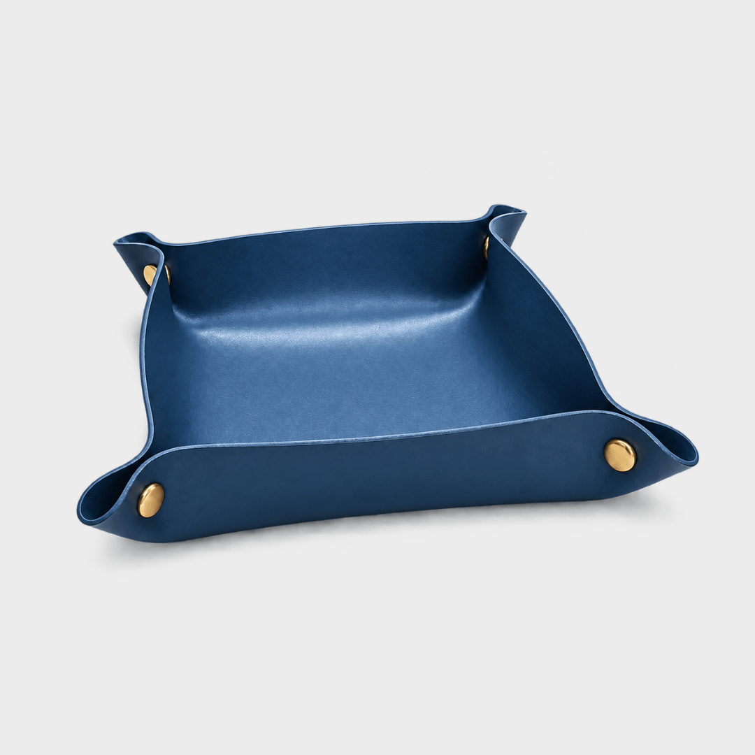 Nordic PU Leather Storage Tray