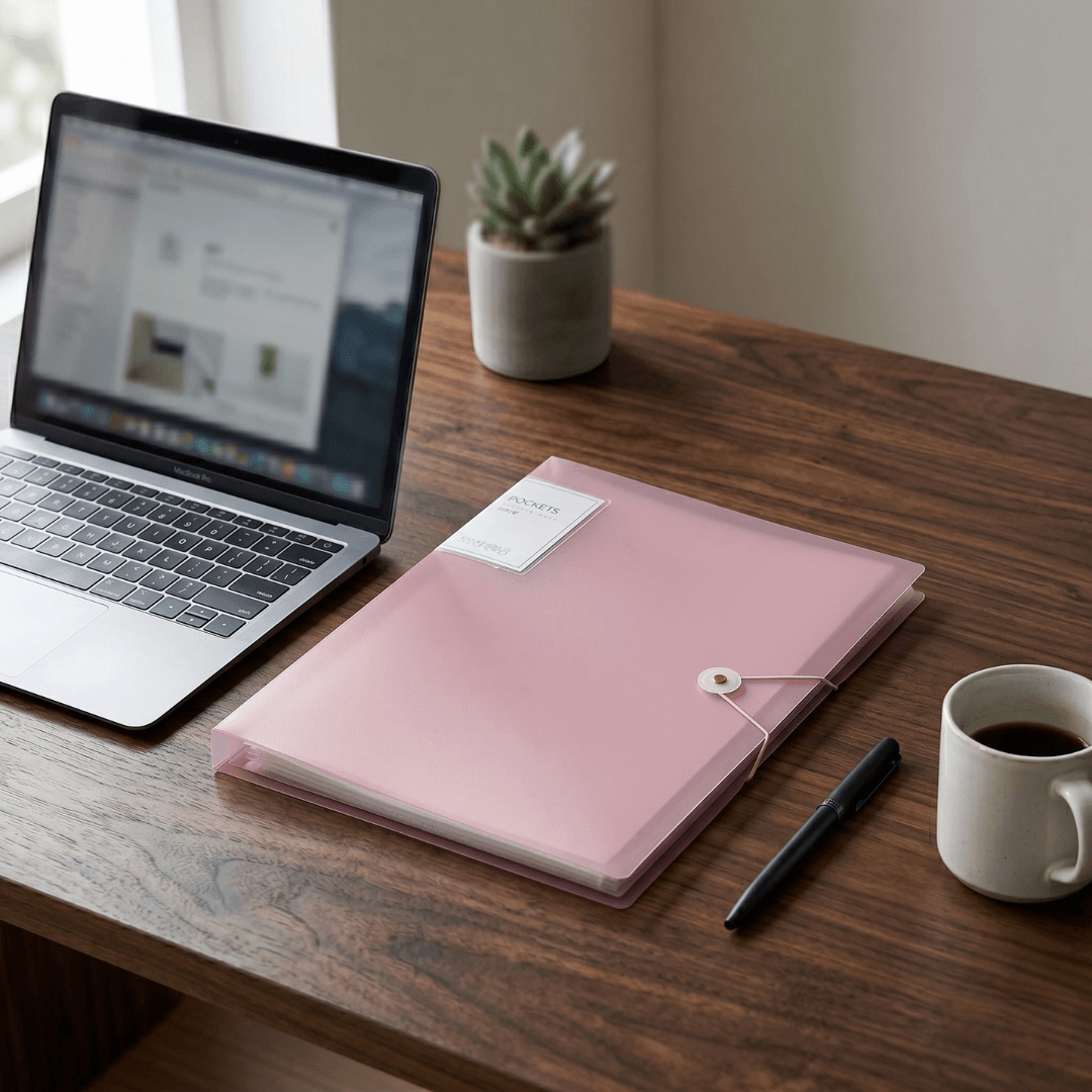 A4 Document File Folder With Inserts