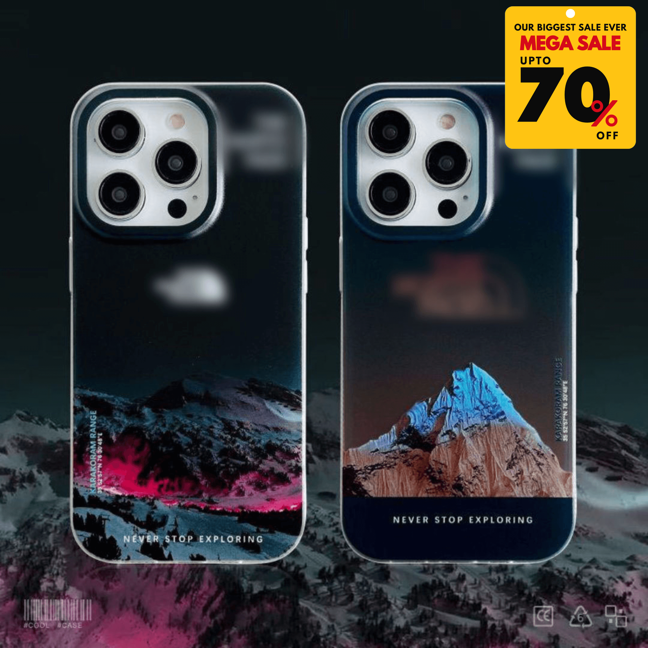 Mountain iPhone Case-DIVERSITY