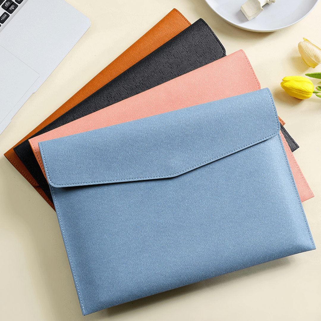 PU Leather A4 Document File