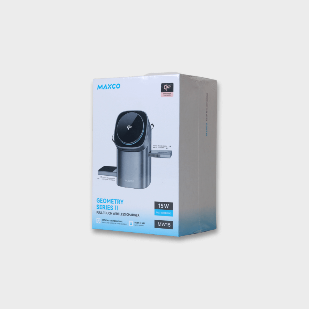 MAXCO 3 in 1 Rotating Wireless Charger - MW15