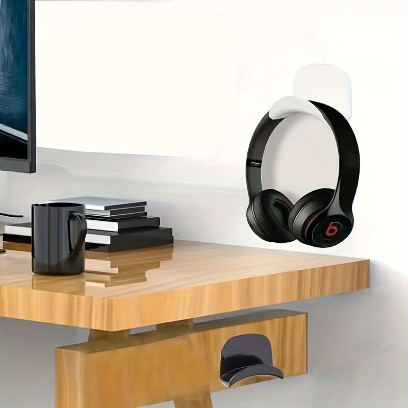 Wall-Mounted Headphone Holder